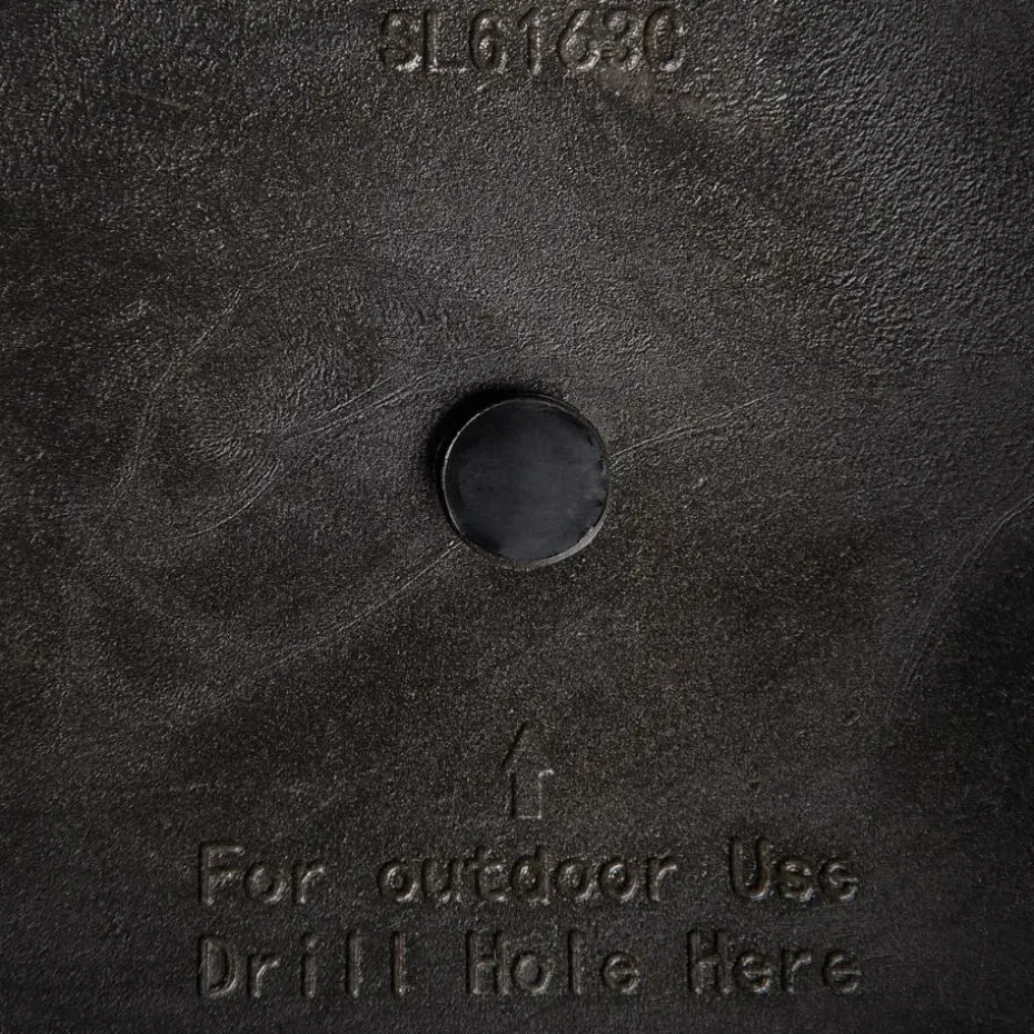 CROTON - Plantenbak - Wit - 35 cm - Stenenmix