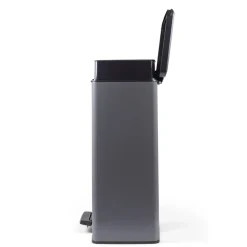 Curver Decobin Duo Prullenbak - 26L+26L - Rechthoekig - Cool Grey