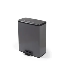 Curver Decobin Prullenbak - 65L - Rechthoekig - Cool Grey