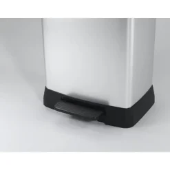 Curver Decobin Prullenbak - 50L - 2 stuks - Metallic