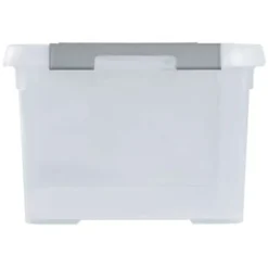 Curver Handy+ Opbergbox - 15L - 6 stuks - Transparant met deksel