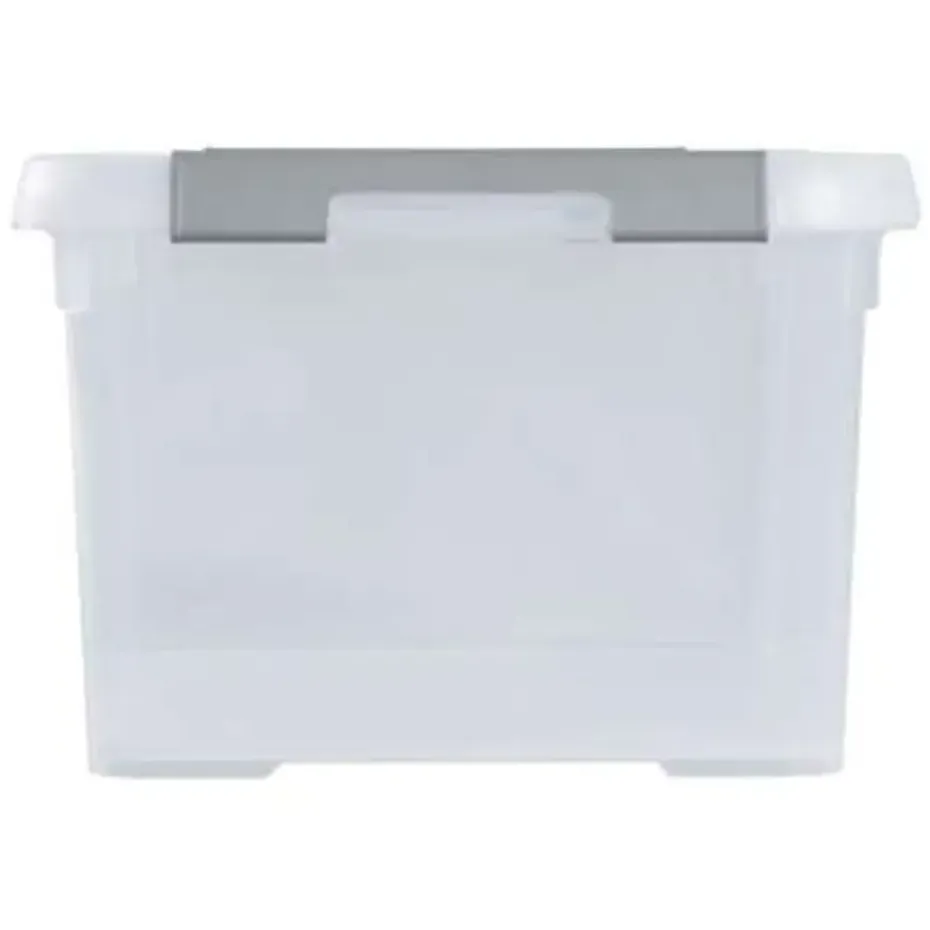 Curver Handy+ Opbergbox - 15L - 6 stuks - Transparant met deksel