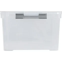 Curver Handy+ Opbergbox - 35L - 3 stuks - Transparant met deksel