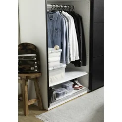 Curver Handy+ Opbergbox - 20L - 3 stuks - Transparant met deksel