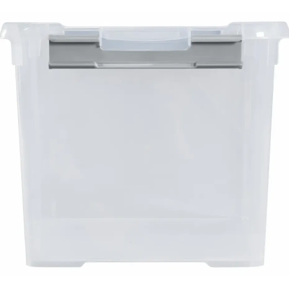 Curver Handy+ Opbergbox - 20L - 3 stuks - Transparant met deksel