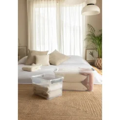 Curver Handy+ Opbergbox - 65L - 6 stuks - Transparant met deksel