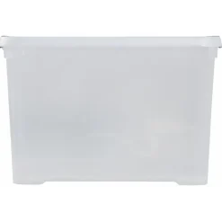 Curver Handy+ Opbergbox - 65L - 6 stuks - Transparant met deksel