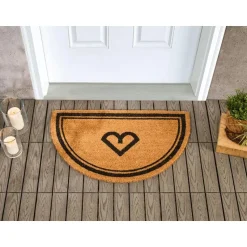 DALAHICAN - Deurmat - Natuurlijk - 45 x 75 cm - Kokos