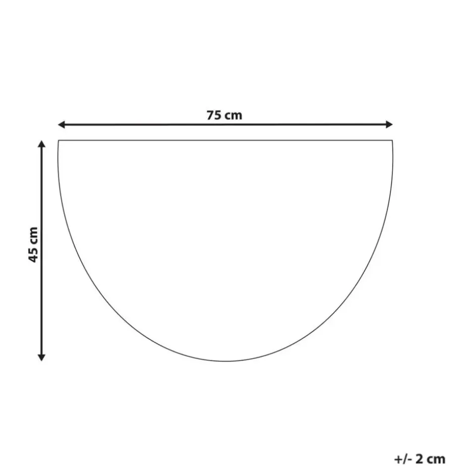 DALAHICAN - Deurmat - Natuurlijk - 45 x 75 cm - Kokos