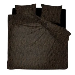 Damai Bellezza - Dekbedovertrek - Satijn - 240x200/220 cm - Zwart