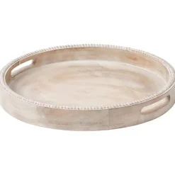 DAMANHUR - Dienblad - Lichtbruin - Mangohout