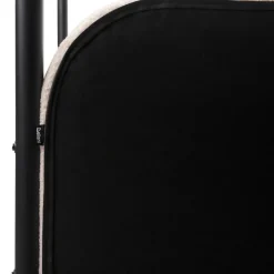 DANNEMOIS - Tweepersoonsbed - Beige - 140x200 cm - Bouclé