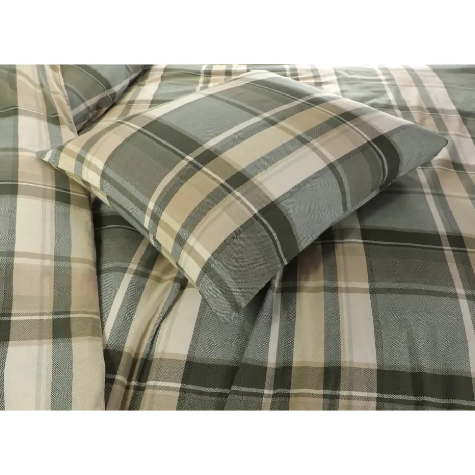 Day Dream Bram - Dekbedovertrek - Eenpersoons - 140 x 200/220 - Groen