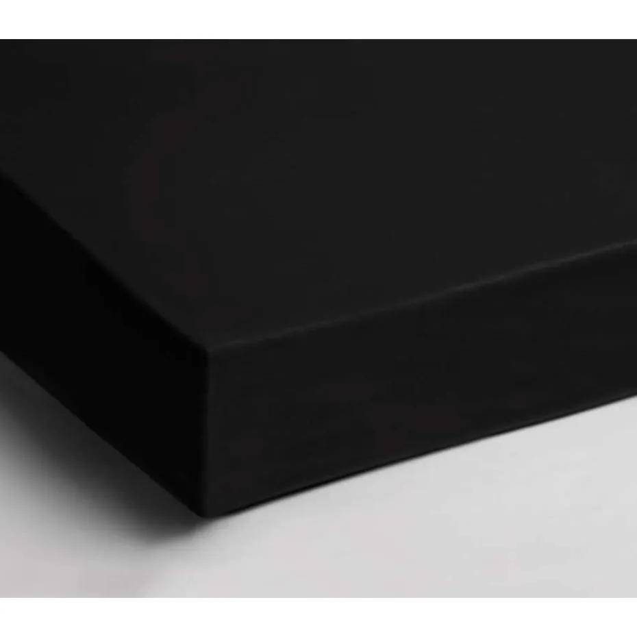 Day Dream Hoeslaken - jersey - 180x200 cm - Zwart