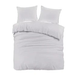 Day Dream Jeans Stitch - Dekbedovertrek - Tweepersoons - 200 x 200/220 - Lichtgr