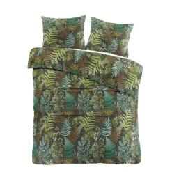 Day Dream Linde - Dekbedovertrek - Tweepersoons - 200x200/220 cm - Zwart