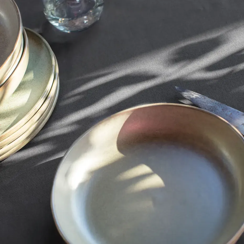 DDDDD tafelloper Kit - 45x150 cm - set van 2 stuks - Antraciet