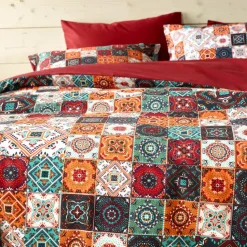 De Witte Lietaer Dekbedovertrek Ankara - Eenpersoons - 140 x 200/220 cm - Katoen