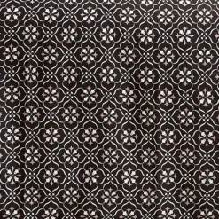 De Witte Lietaer Dekbedovertrek Katoen Satijn Primrose - 240 x 220 cm - Zwart