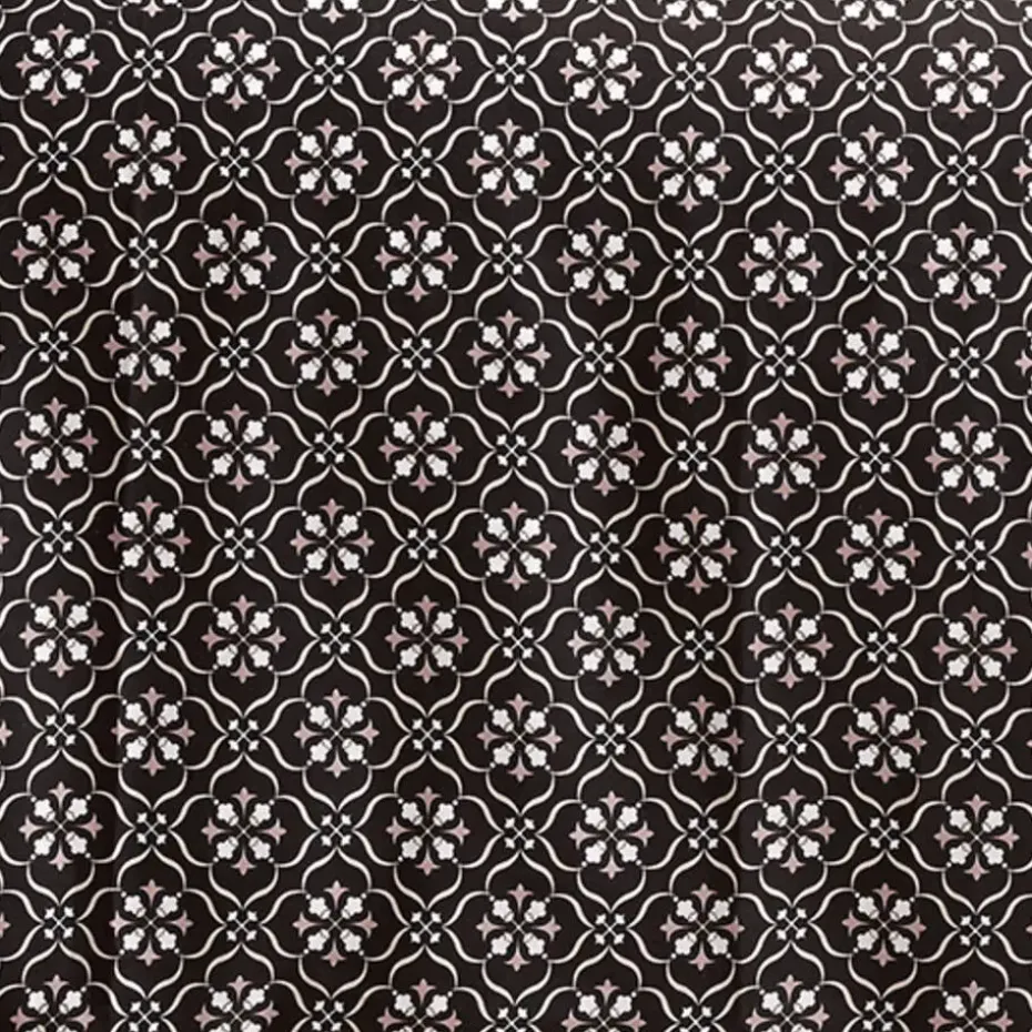 De Witte Lietaer Dekbedovertrek Katoen Satijn Primrose - 240 x 220 cm - Zwart