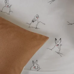De Witte Lietaer Dekbedovertrek Rabbit Katoen - 140 x 200 cm - Multi