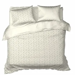 De Witte Lietaer Dekbedovertrek Dentree Soft White - 240 x 220 cm - Flanel