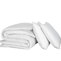 De Witte Lietaer Dekbedovertrek Katoen Satijn Olivia - 200 x 200/220 cm - Wit