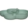 Decoris Vogelbad - turquoise - bamboe - 23 cm - drinkschaal