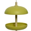 Decoris Vogelvoederplek - silo - hangend - bamboe - groen - 25 cm