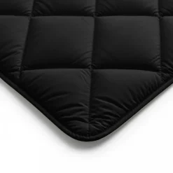 Dekbed zonder Overtrek Diamond 200x200 – Met Kussenslopen– Wasbaar – Zwart/Blauw