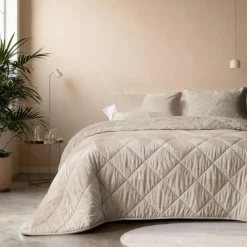 Dekbed zonder Overtrek Triangles 240x220 – Zacht & Wasbaar – Incl 2 Kussenslopen