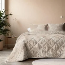 Dekbed zonder Overtrek Triangles 240x220 – Zacht & Wasbaar – Incl 2 Kussenslopen