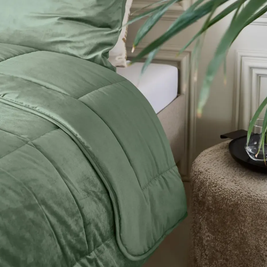 Dekbed zonder Overtrek Velvet 240x200 – Superzacht & Wasbaar – Groen