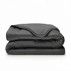 Dekbed zonder Overtrek Velvet 140x200 – Superzacht & Wasbaar – Antraciet