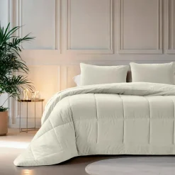 Dekbed zonder Overtrek Velvet 200x200 – Superzacht & Wasbaar – Crème