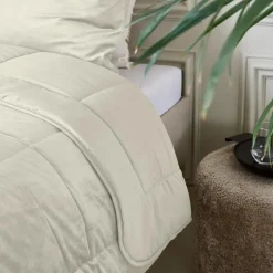 Dekbed zonder Overtrek Velvet 200x200 – Superzacht & Wasbaar – Crème