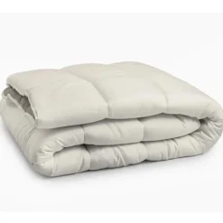 Dekbed zonder Overtrek 140x200 – Incl. Kussenslopen – Wasbaar – Crème/Kaki