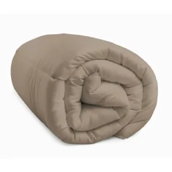Dekbed zonder Overtrek 200x200 – Incl. Kussenslopen – Wasbaar – Taupe