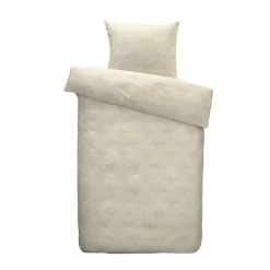 Dekbedovertrek Adam - zand - 140x200/220 cm