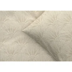 Dekbedovertrek Adam - zand - 140x200/220 cm