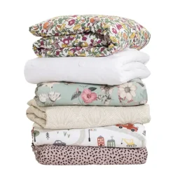 Dekbedovertrek Adam - zand - 140x200/220 cm