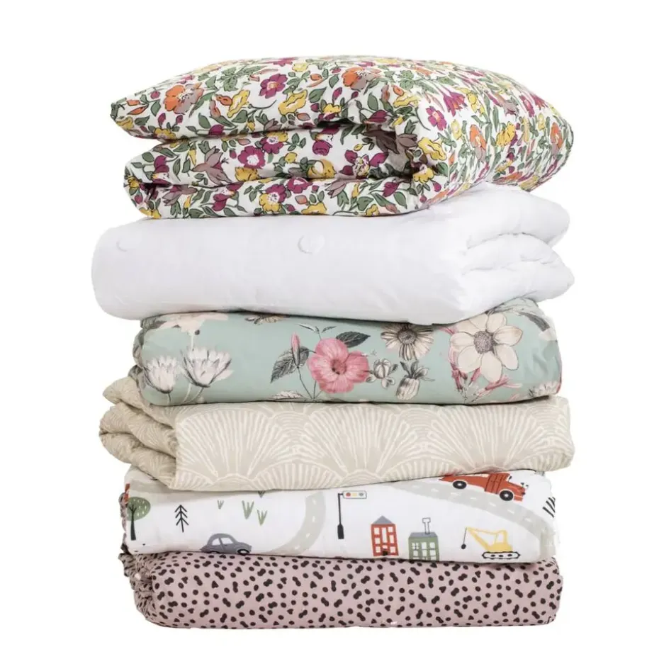 Dekbedovertrek Adam - zand - 140x200/220 cm