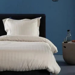 Dekbedovertrek Damai Linea Ivory Satijn-140x200/220