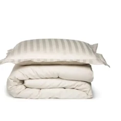 Dekbedovertrek Damai Linea Ivory Satijn-140x200/220