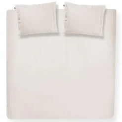 Dekbedovertrek Damai Linea Ivory Satijn-140x200/220