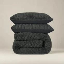 Dekbedovertrek Fur Teddy 200x220 – Fluweelzacht & Knus Design – Antraciet