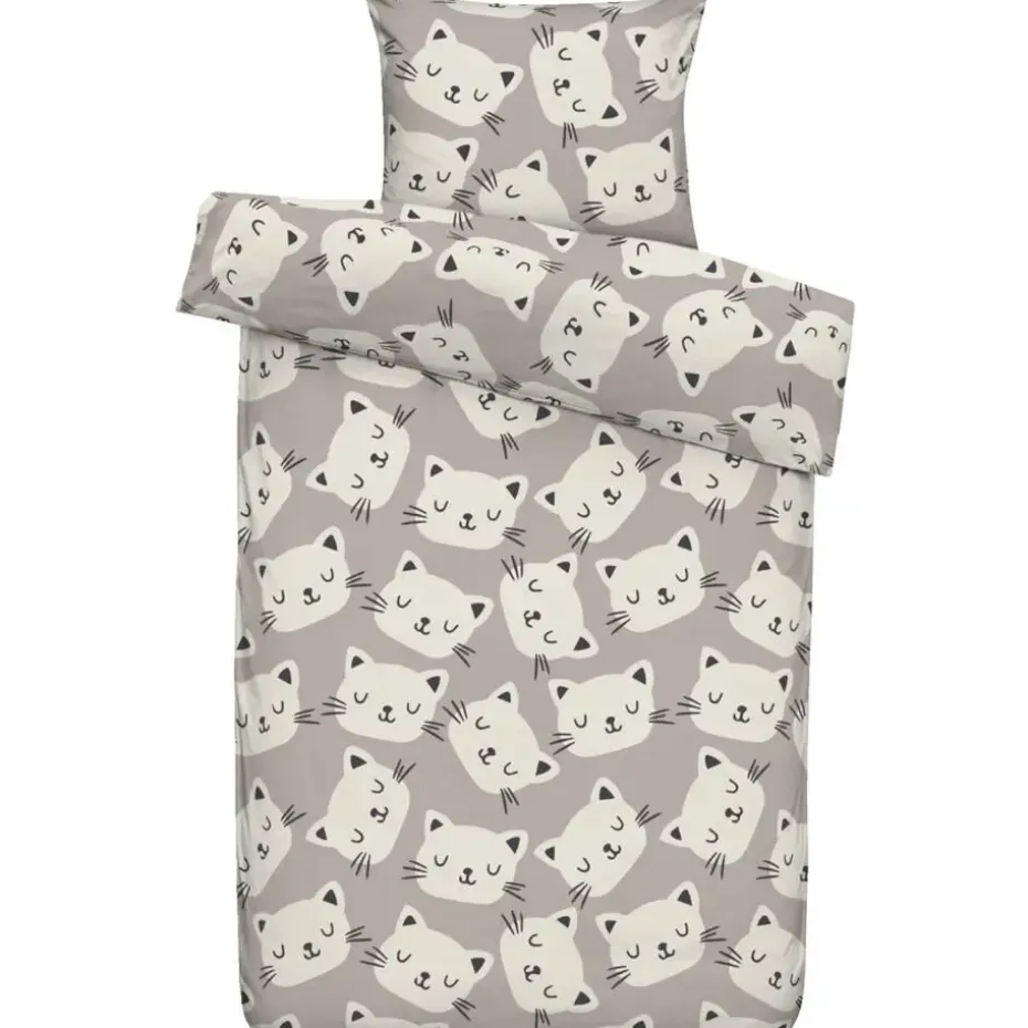 Dekbedovertrek Indie - beige - 140x200 cm