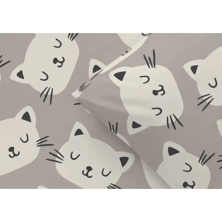 Dekbedovertrek Indie - beige - 140x200 cm