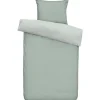 Dekbedovertrek Jens - groen - 140x200/220 cm