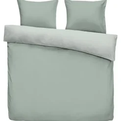 Dekbedovertrek Jens - groen - 200x200/220 cm